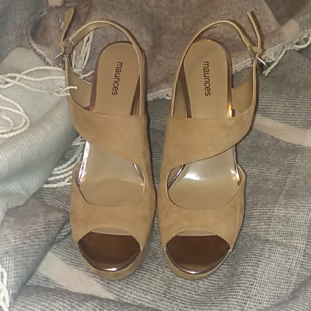 Maurices suede wedge